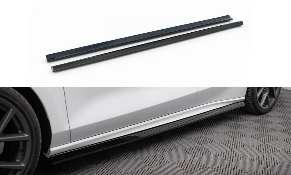 Seitenschweller Ansatz Cup Leisten V.5 für Ford Focus ST / ST-Line Mk4 Maxton Design