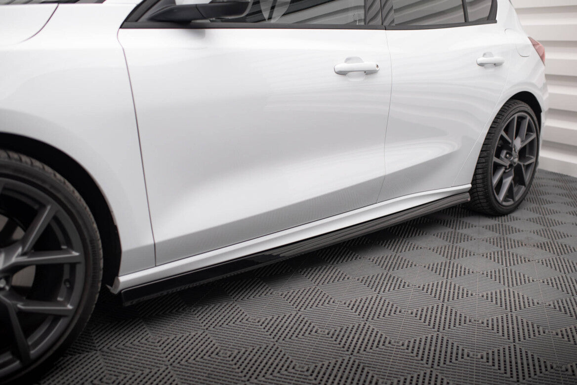 Seitenschweller Ansatz Cup Leisten V.5 für Ford Focus ST / ST-Line Mk4 Maxton Design