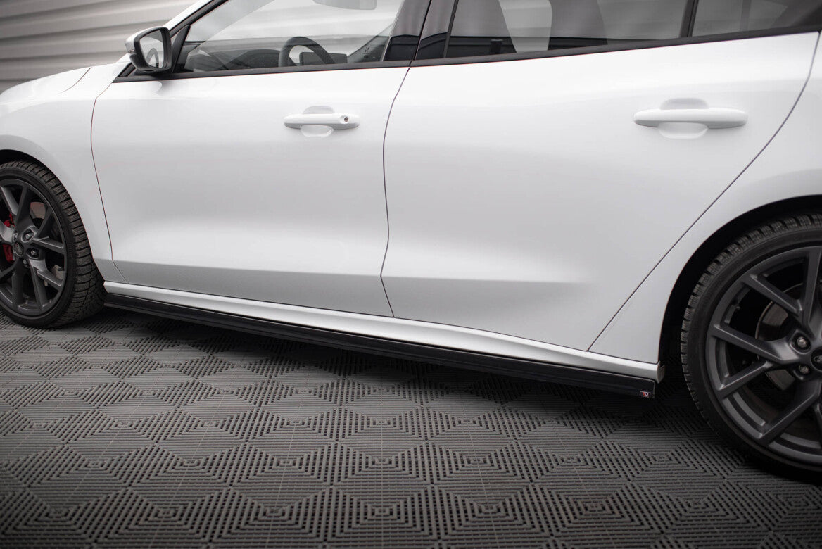 Seitenschweller Ansatz Cup Leisten V.5 für Ford Focus ST / ST-Line Mk4 Maxton Design