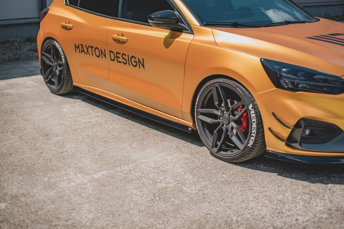 Seitenschweller Ansatz Cup Leisten V.5 für Ford Focus ST / ST-Line Mk4 Maxton Design