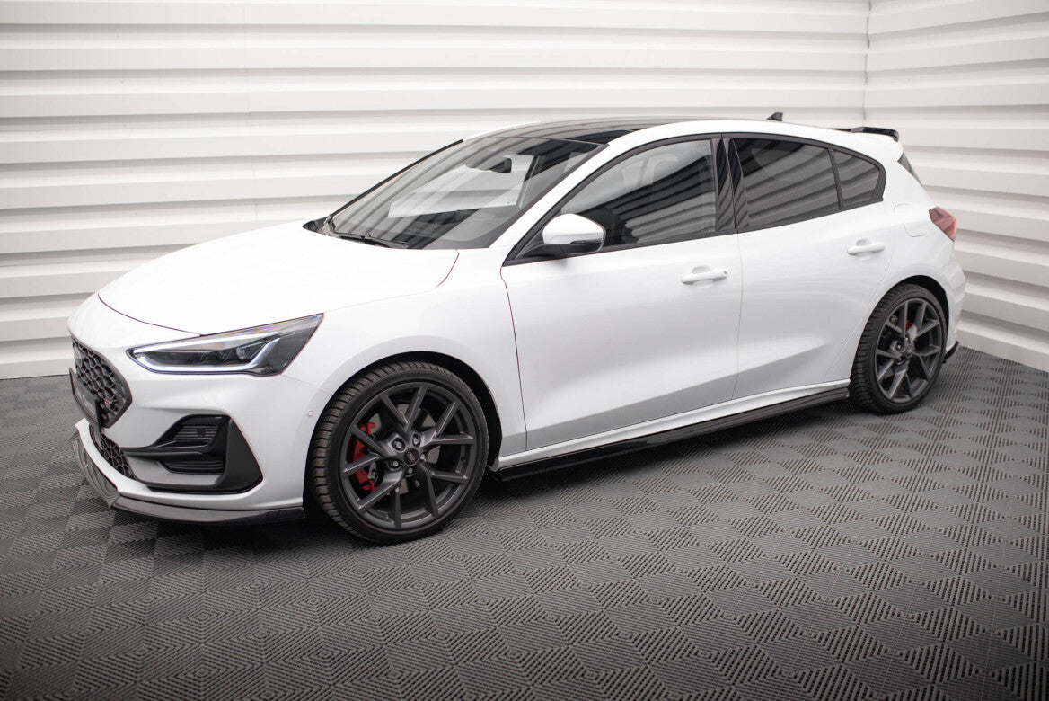 Seitenschweller Ansatz Cup Leisten V.5 für Ford Focus ST / ST-Line Mk4 Maxton Design