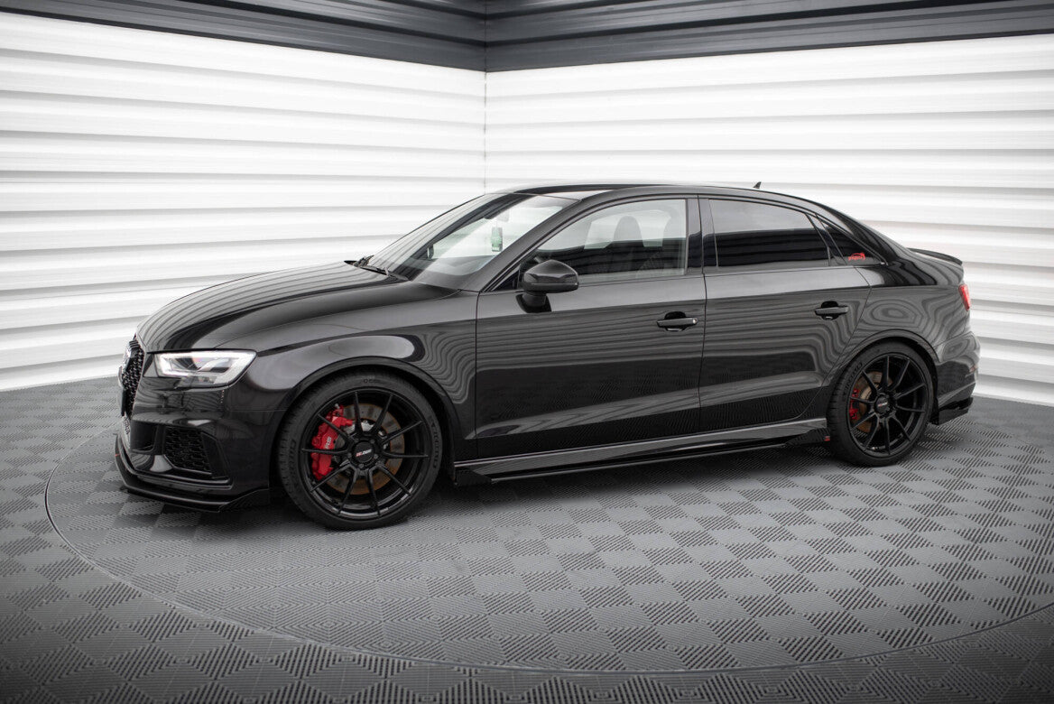 Seitenschweller Flaps für Audi RS3 Limousine 8V Facelift Maxton Design