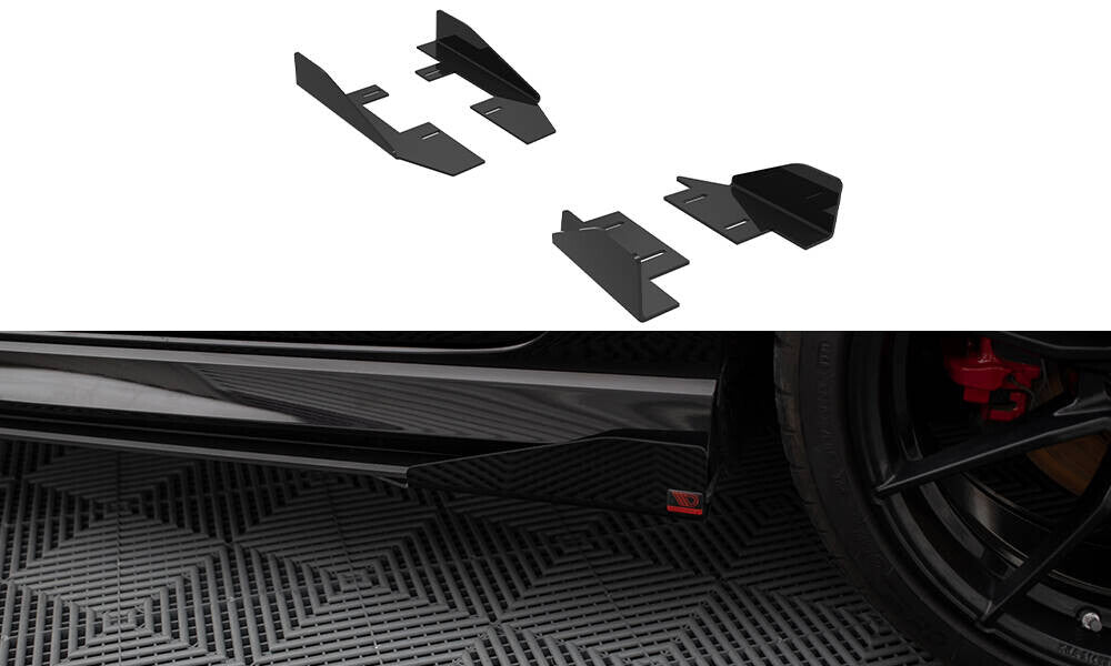 Seitenschweller Flaps für Audi RS3 Limousine 8V Facelift Maxton Design
