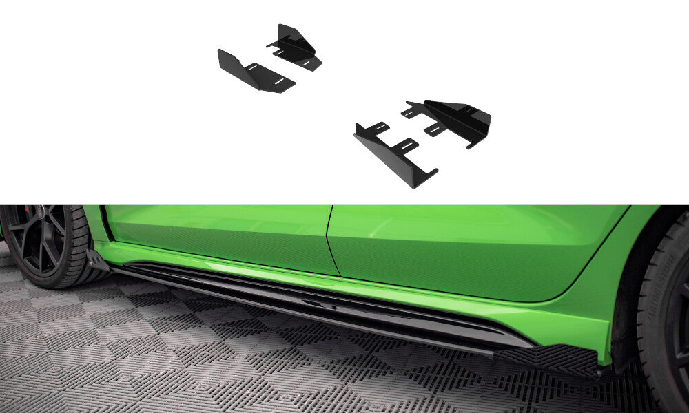 Seitenschweller Flaps für Audi RS3 Limousine 8Y Maxton Design
