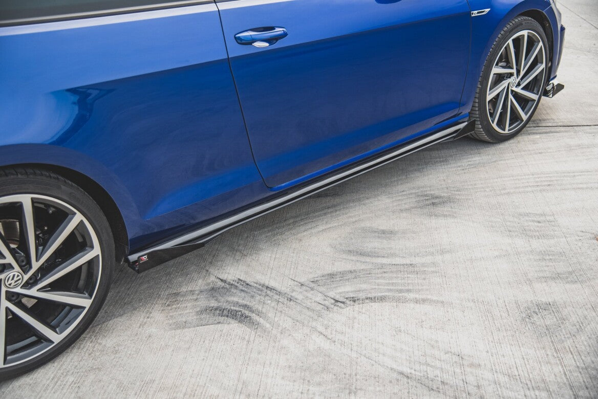 Seitenschweller Flaps für VW Golf 7 R / R-Line Facelift Maxton Design