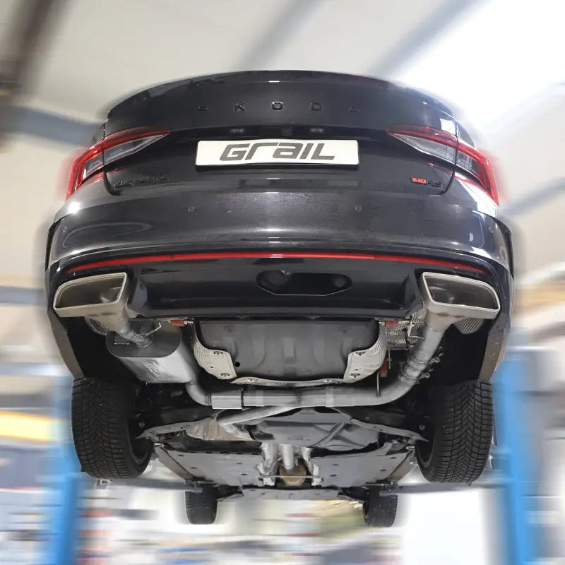 GRAIL Klappenabgasanlage passend für Skoda Octavia III RS 5E Combi Grail
