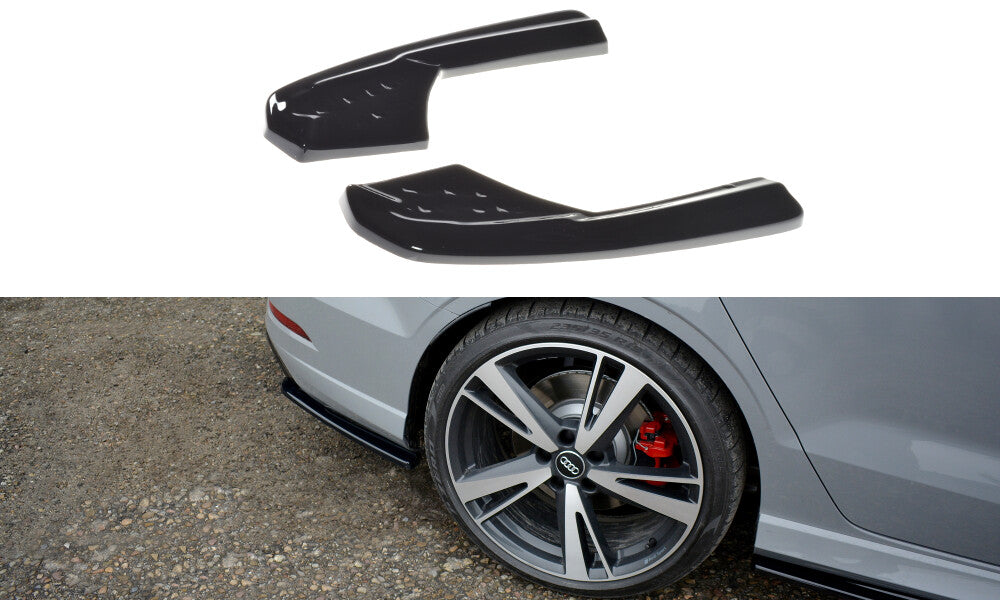 Splitter / Heck Ansatz Diffusor für Audi RS3 8V FL Limousine Maxton Design