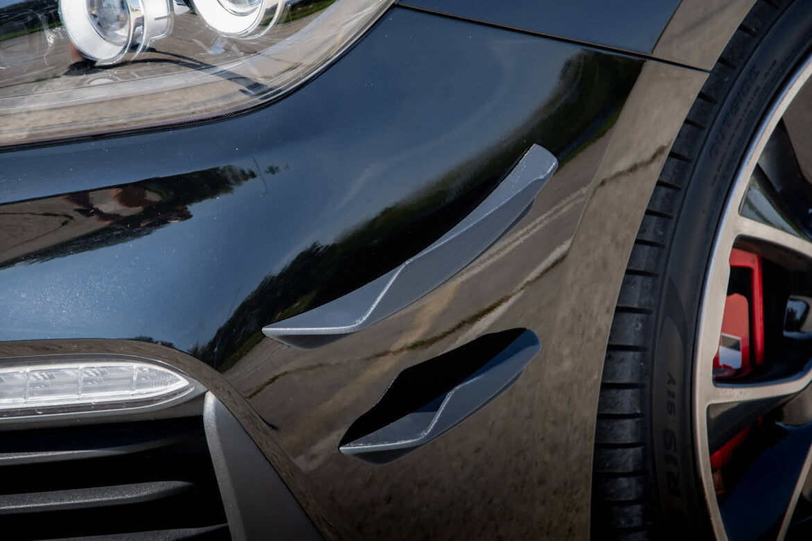 Stoßstangen Flaps Wings vorne Canards für Hyundai I30 N Mk3 Maxton Design