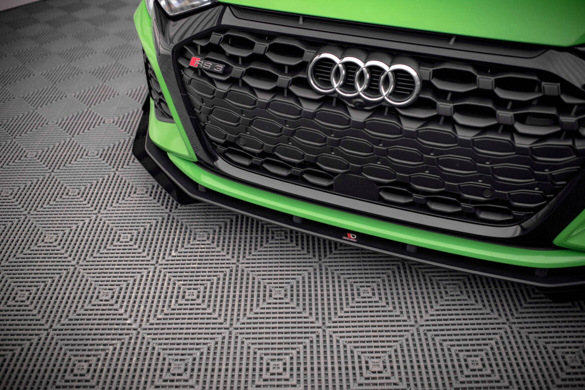 Street Pro Cup Spoilerlippe Front Ansatz für Audi RS3 Sportback 8Y Maxton Design