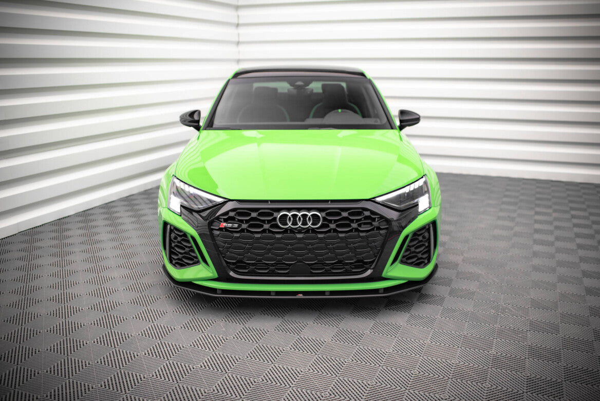 Street Pro Cup Spoilerlippe Front Ansatz für Audi RS3 Sportback 8Y Maxton Design