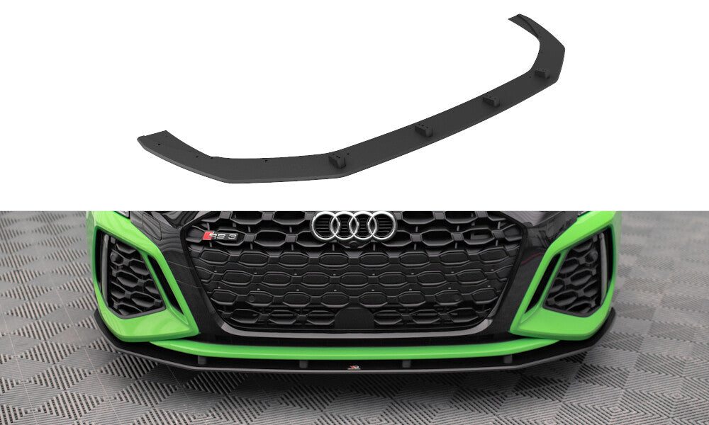 Street Pro Cup Spoilerlippe Front Ansatz für Audi RS3 Sportback 8Y Maxton Design