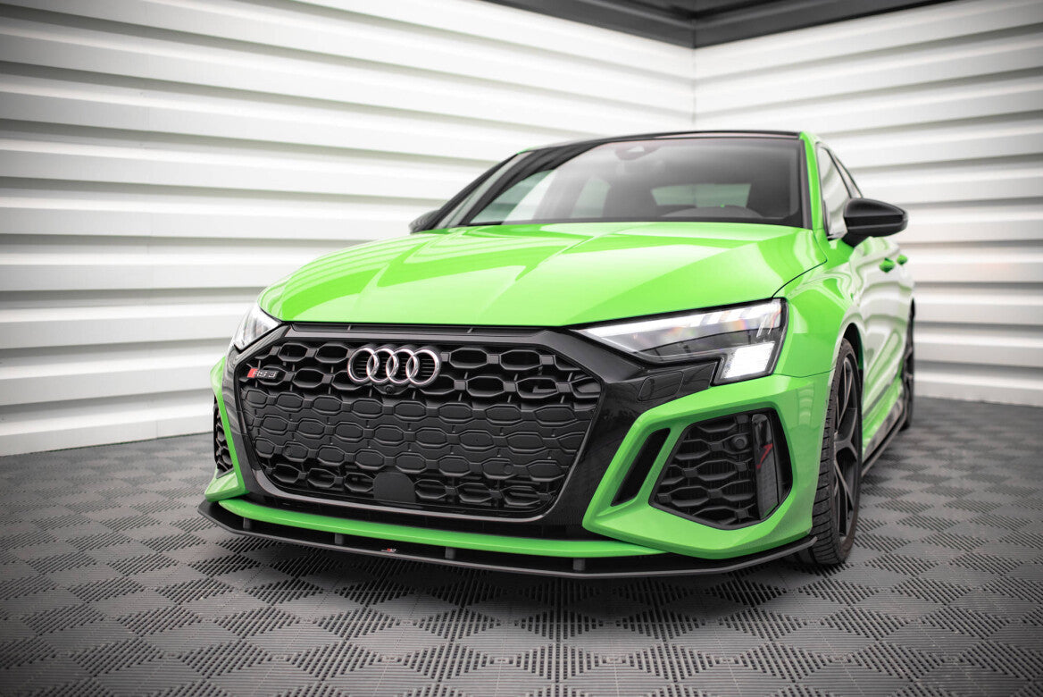 Street Pro Cup Spoilerlippe Front Ansatz für Audi RS3 Sportback 8Y Maxton Design