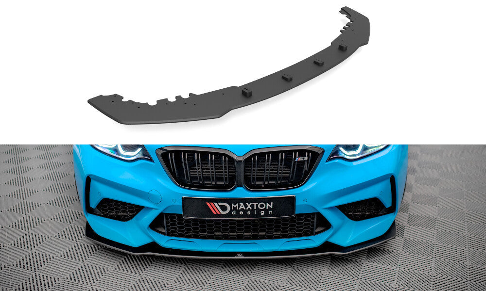 Street Pro Cup Spoilerlippe Front Ansatz für BMW M2 Competition F87 Maxton Design
