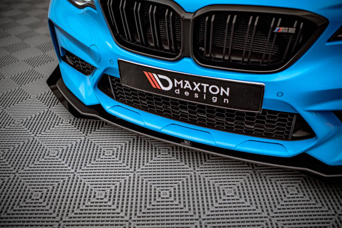 Street Pro Cup Spoilerlippe Front Ansatz für BMW M2 F87 + Flaps Maxton Design
