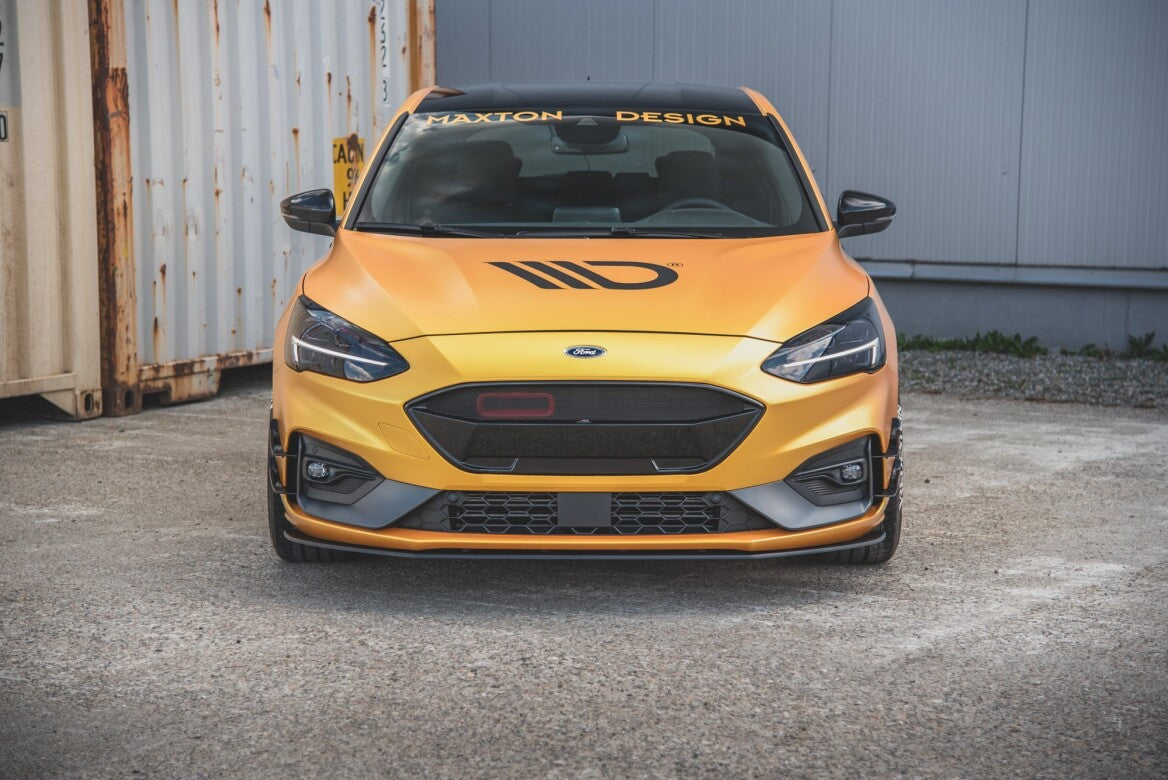 Street Pro Cup Spoilerlippe Front Ansatz für Ford Focus ST / ST-Line Mk4 Maxton Design