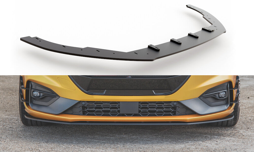 Street Pro Cup Spoilerlippe Front Ansatz für Ford Focus ST / ST-Line Mk4 Maxton Design