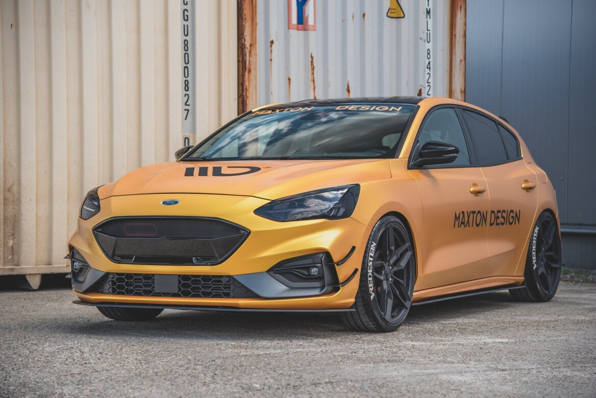 Street Pro Cup Spoilerlippe Front Ansatz für Ford Focus ST / ST-Line Mk4 Maxton Design