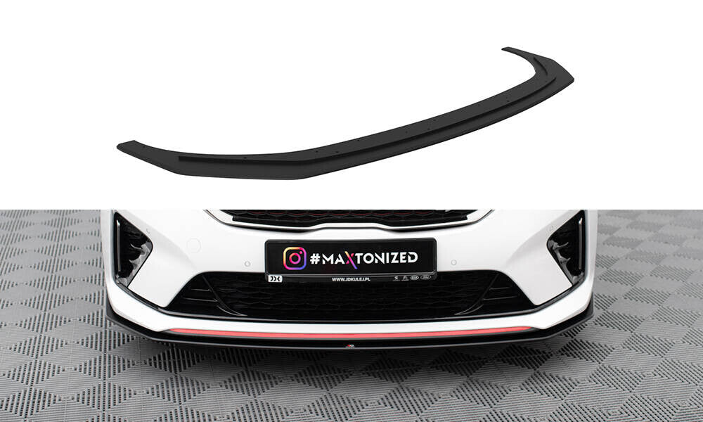 Street Pro Cup Spoilerlippe Front Ansatz für Kia Ceed GT Mk3 / Proceed Mk1 Maxton Design