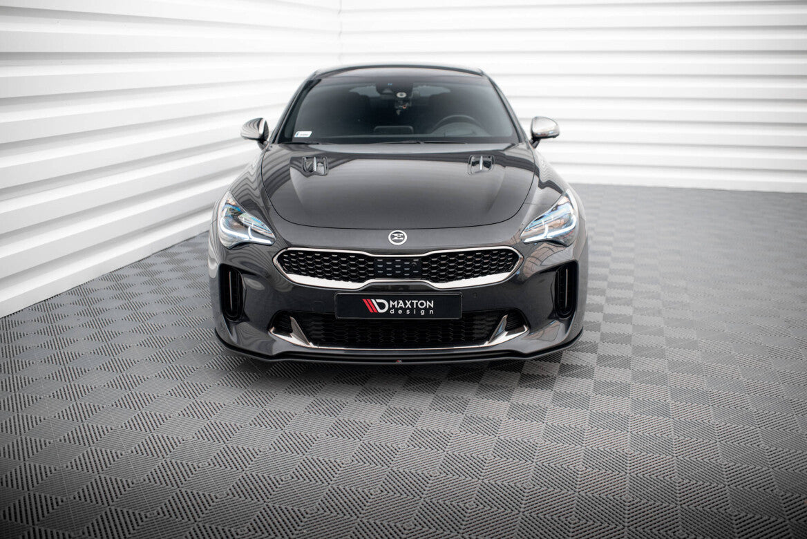 Street Pro Cup Spoilerlippe Front Ansatz für Kia Stinger GT / GT-Line Maxton Design