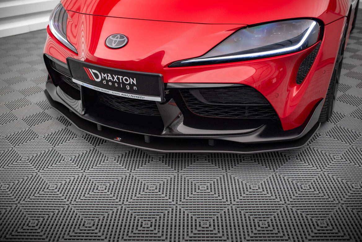 Street Pro Cup Spoilerlippe Front Ansatz für Toyota Supra Mk5 Maxton Design