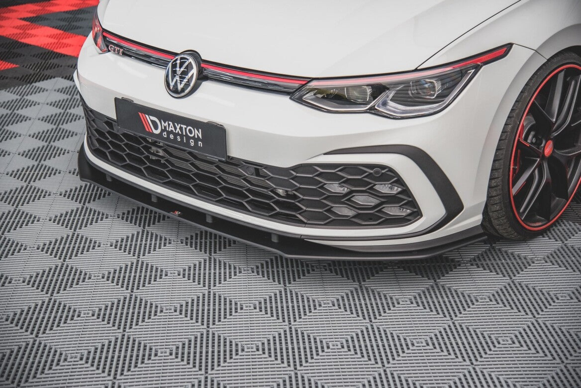 Street Pro Cup Spoilerlippe Front Ansatz für VW Golf 8 GTI Maxton Design