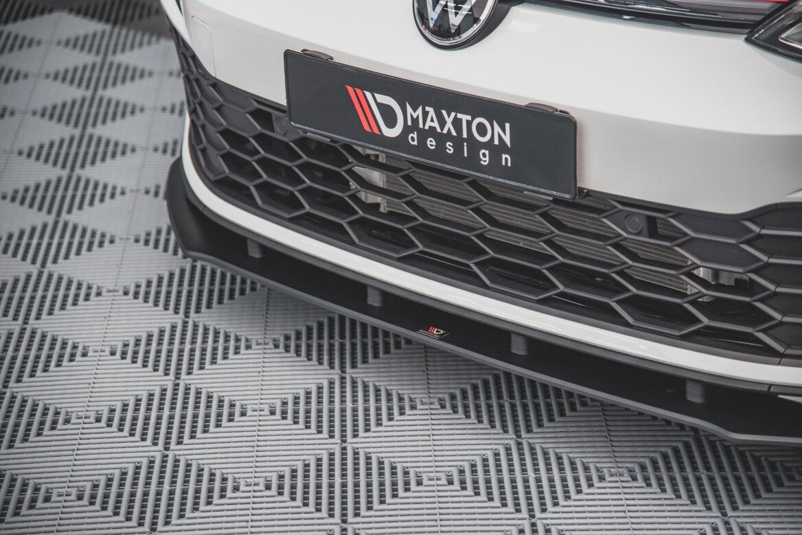 Street Pro Cup Spoilerlippe Front Ansatz für VW Golf 8 GTI Maxton Design