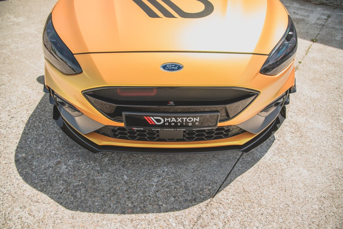 Street Pro Front Stoßstangen Flaps für Ford Focus ST / ST-Line Mk4 Flaps Maxton Design