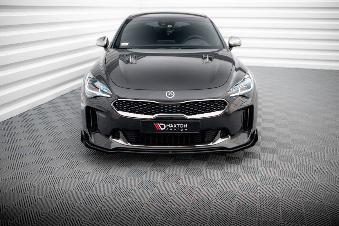 Street Pro Front Stoßstangen Flaps für Kia Stinger GT / GT-Line Maxton Design
