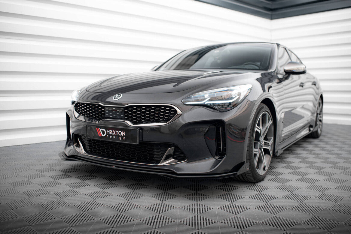 Street Pro Front Stoßstangen Flaps für Kia Stinger GT / GT-Line Maxton Design