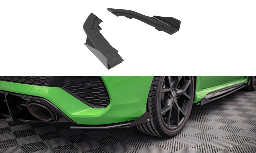 Street Pro Heck Ansatz Flaps Diffusor für Audi RS3 Limousine 8Y Maxton Design