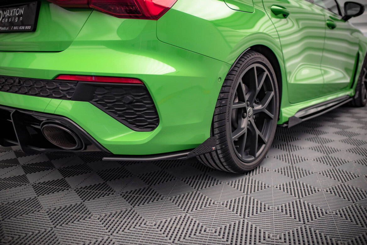 Street Pro Heck Ansatz Flaps Diffusor für Audi RS3 Limousine 8Y Maxton Design