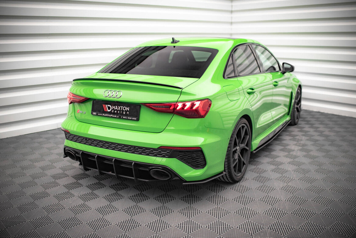 Street Pro Heck Ansatz Flaps Diffusor für Audi RS3 Limousine 8Y Maxton Design