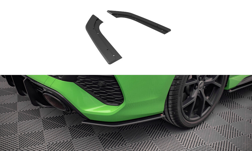 Street Pro Heck Ansatz Flaps Diffusor für Audi RS3 Limousine 8Y Maxton Design