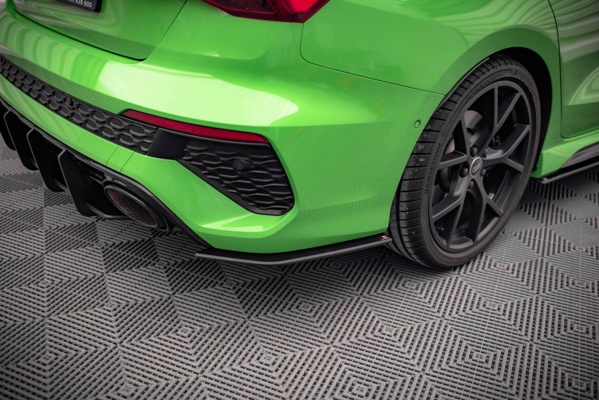 Street Pro Heck Ansatz Flaps Diffusor für Audi RS3 Limousine 8Y Maxton Design