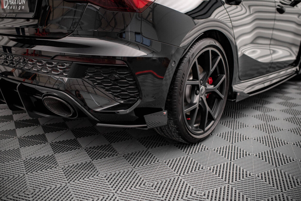 Street Pro Heck Ansatz Flaps Diffusor für Audi RS3 Sportback 8Y Maxton Design