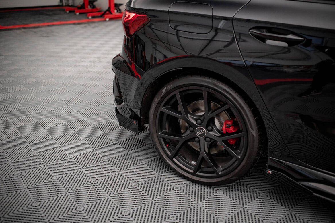 Street Pro Heck Ansatz Flaps Diffusor für Audi RS3 Sportback 8Y Maxton Design