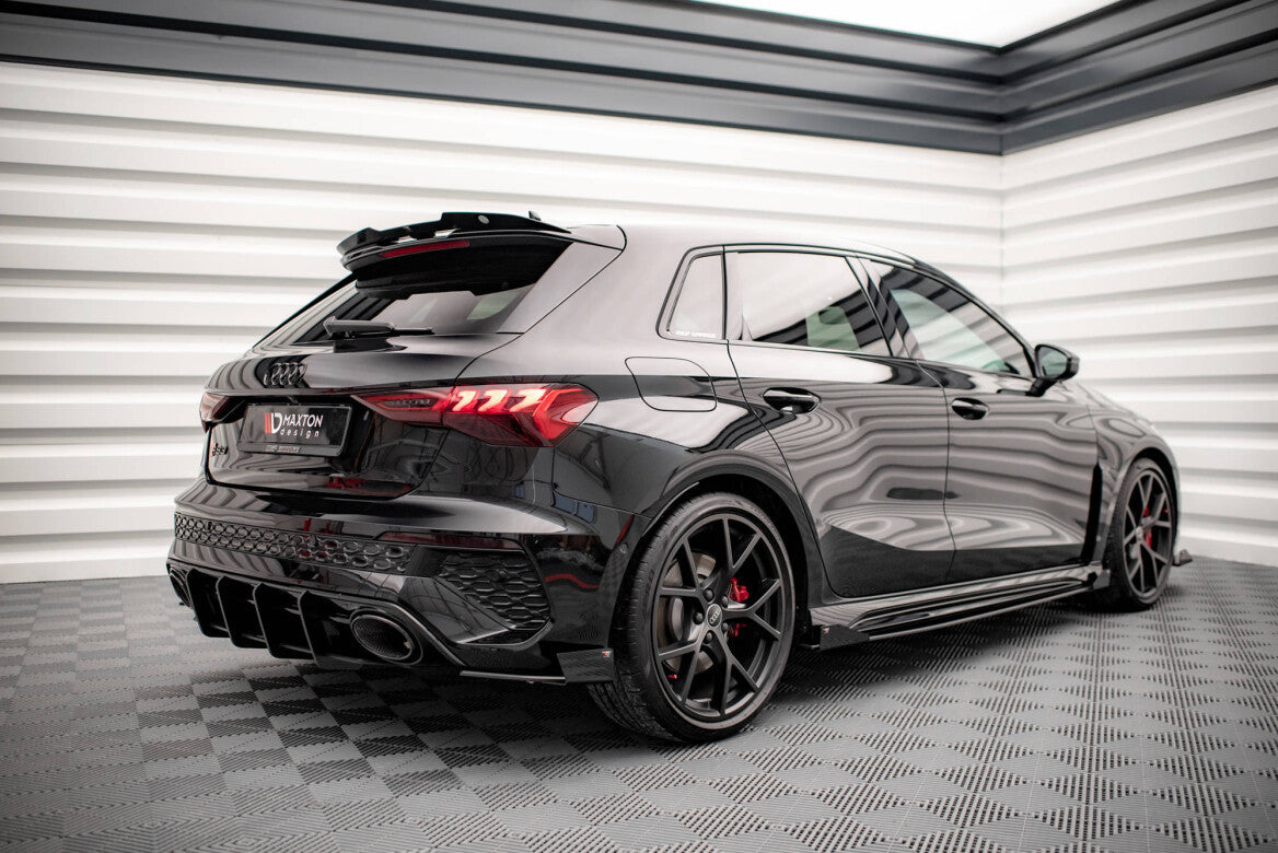 Street Pro Heck Ansatz Flaps Diffusor für Audi RS3 Sportback 8Y Maxton Design