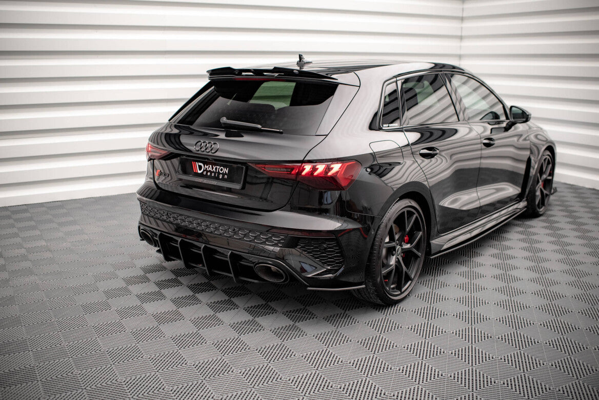 Street Pro Heck Ansatz Flaps Diffusor für Audi RS3 Sportback 8Y Maxton Design