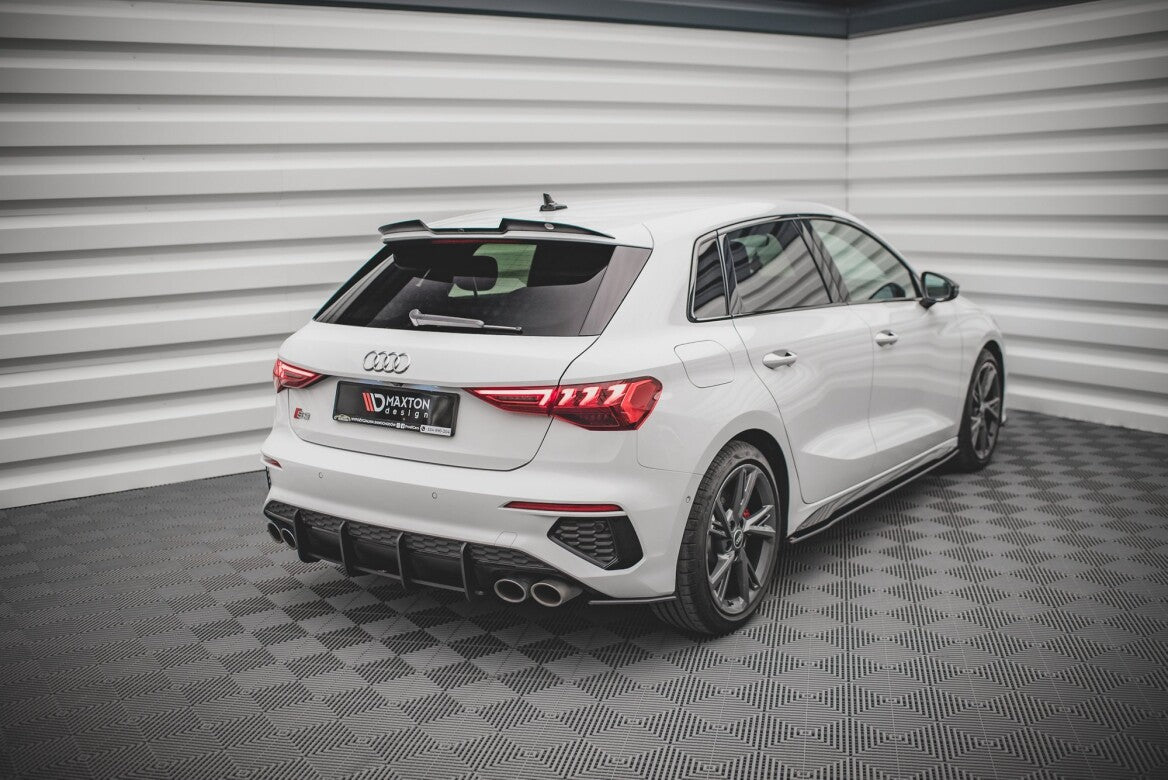 Street Pro Heck Ansatz Flaps Diffusor für Audi S3 8Y Maxton Design
