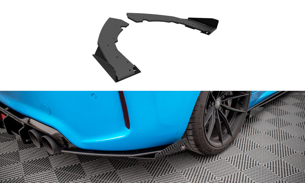 Street Pro Heck Ansatz Flaps Diffusor für BMW M2 F87 + Flaps Maxton Design