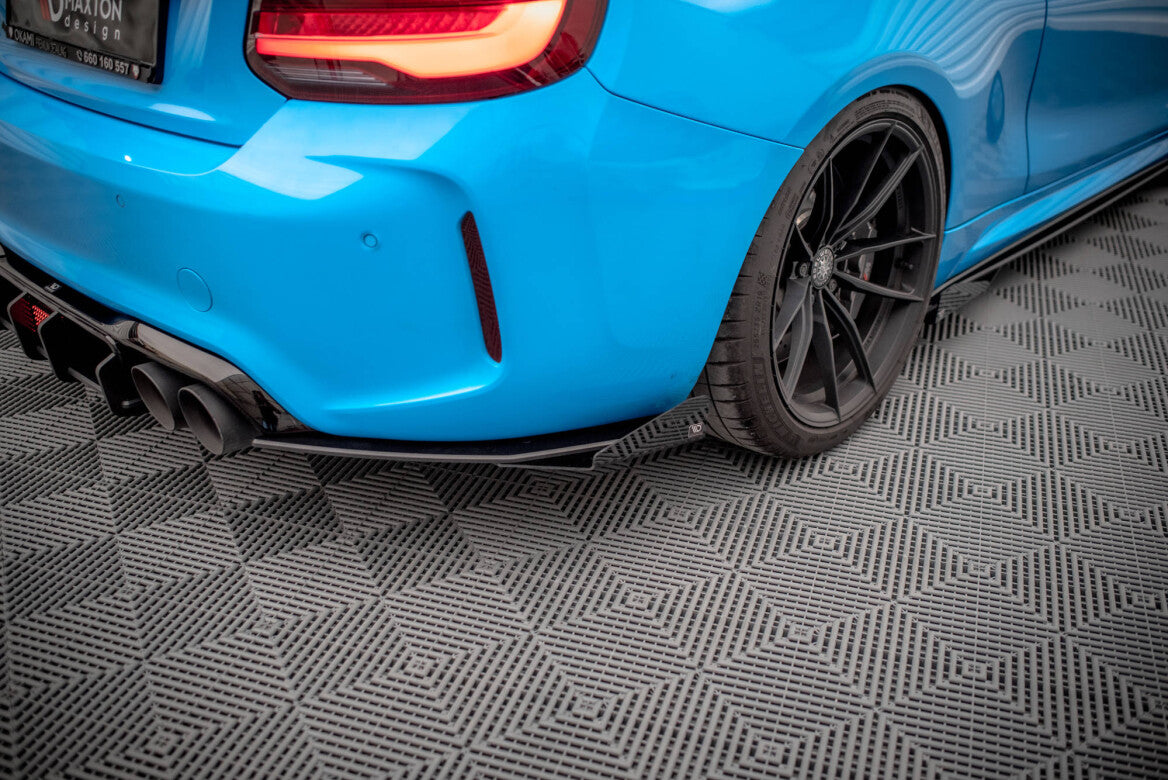 Street Pro Heck Ansatz Flaps Diffusor für BMW M2 F87 + Flaps Maxton Design