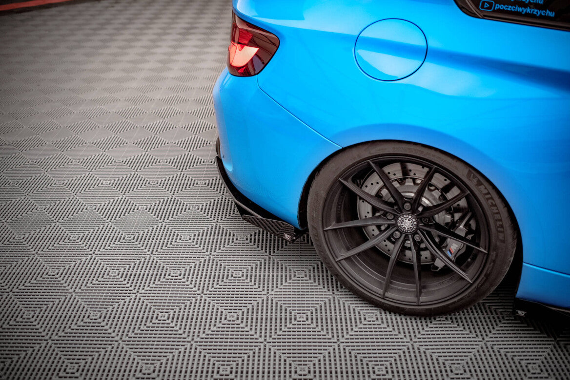 Street Pro Heck Ansatz Flaps Diffusor für BMW M2 F87 + Flaps Maxton Design