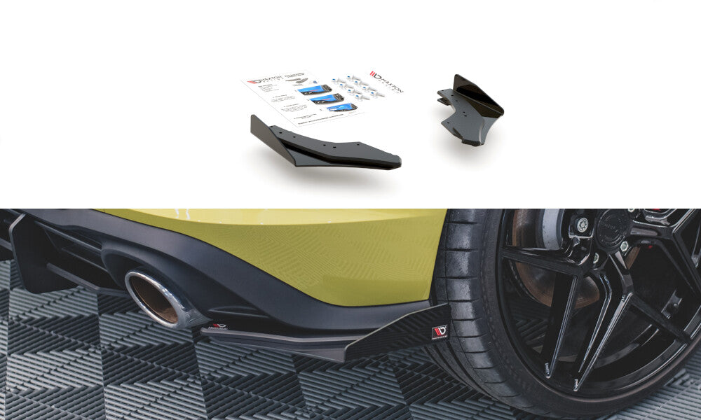 Street Pro Heck Ansatz Flaps Diffusor für VW Golf 8 GTI Clubsport Maxton Design