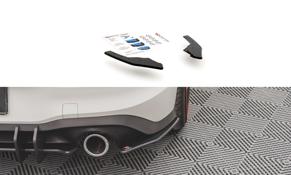 Street Pro Heck Ansatz Flaps Diffusor für VW Golf 8 GTI Maxton Design