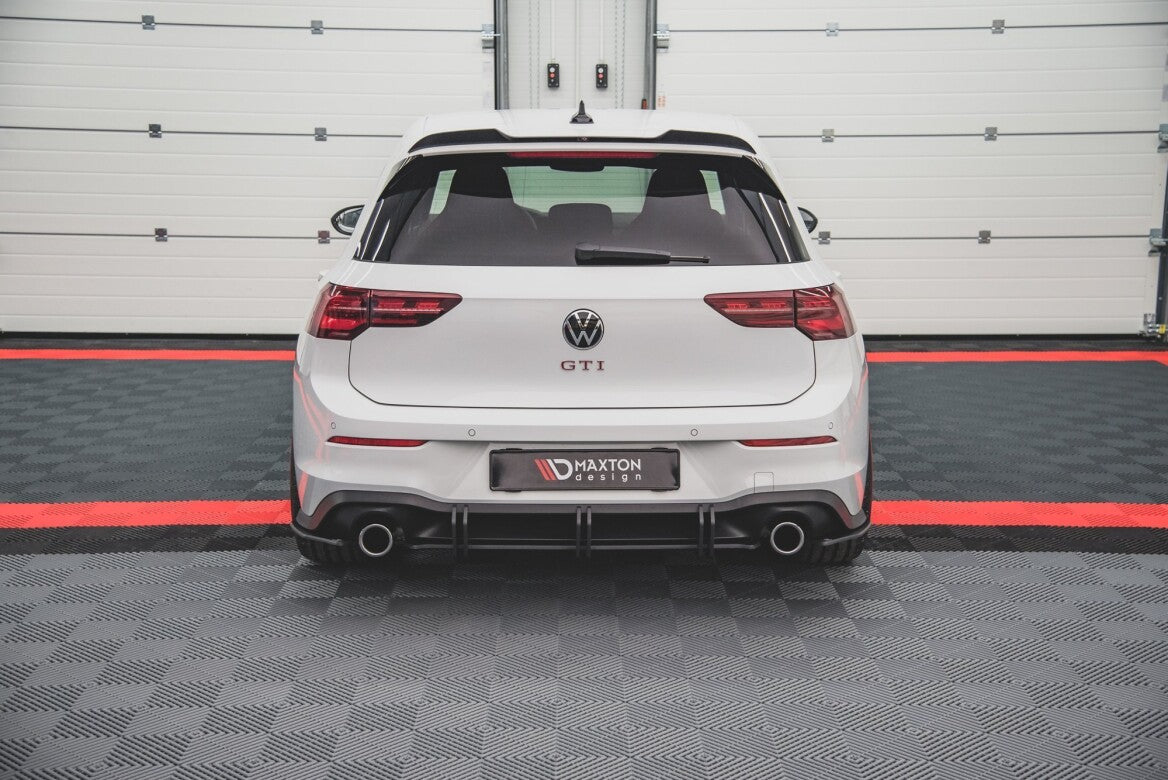 Street Pro Heck Ansatz Flaps Diffusor für VW Golf 8 GTI Maxton Design