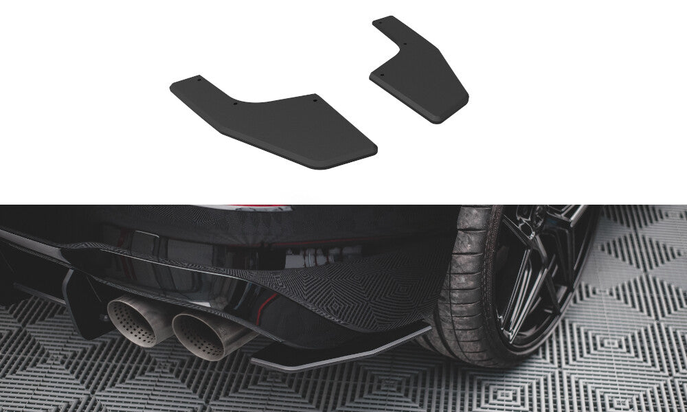 Street Pro Heck Ansatz Flaps Diffusor für VW Golf R Mk8   Maxton Design