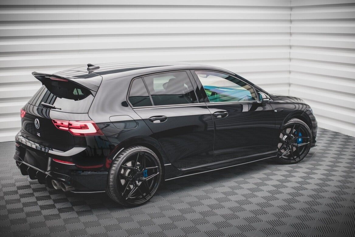 Street Pro Heck Ansatz Flaps Diffusor für VW Golf R Mk8   Maxton Design