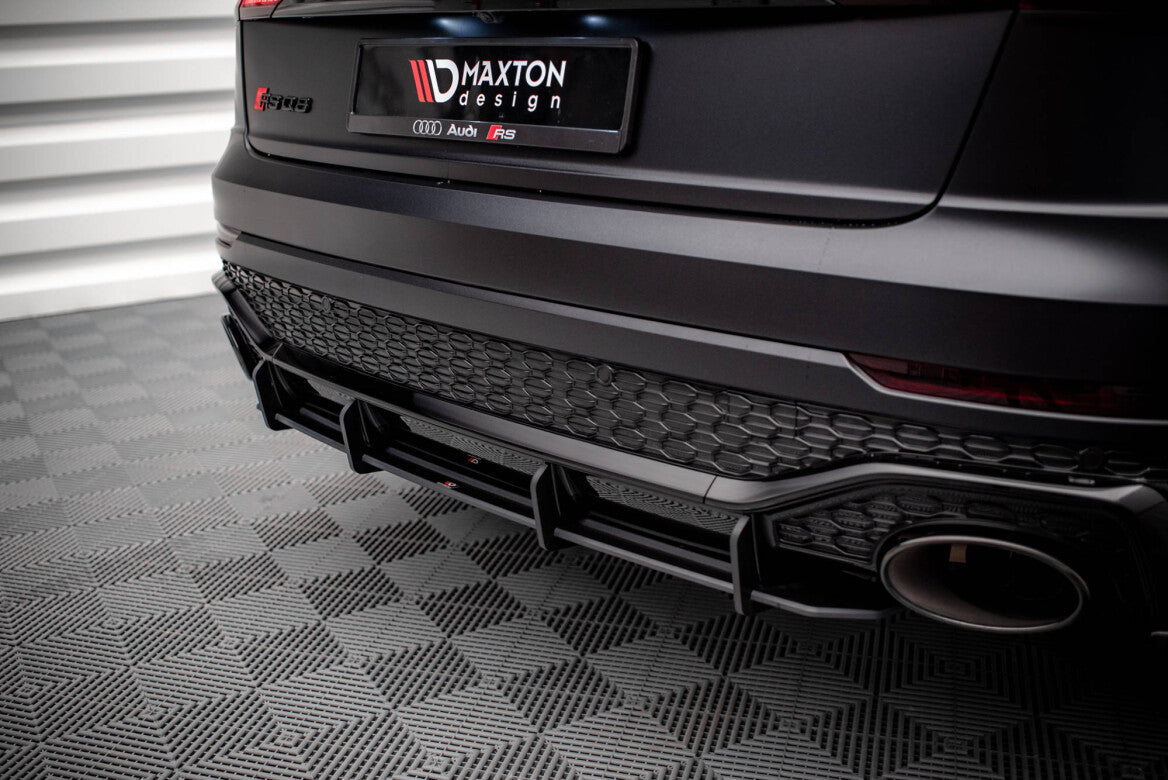 Street Pro Heckschürze Heck Ansatz Diffusor für Audi RSQ8 Maxton Design
