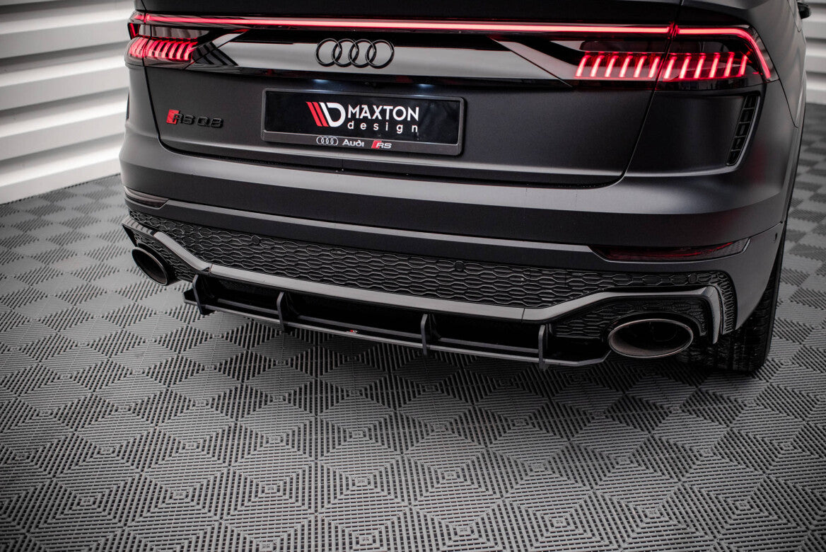Street Pro Heckschürze Heck Ansatz Diffusor für Audi RSQ8 Maxton Design