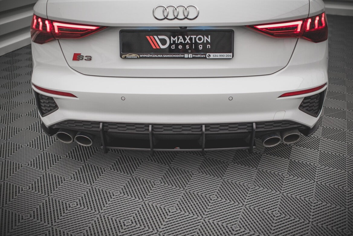 Street Pro Heckschürze Heck Ansatz Diffusor für Audi S3 8Y   Maxton Design
